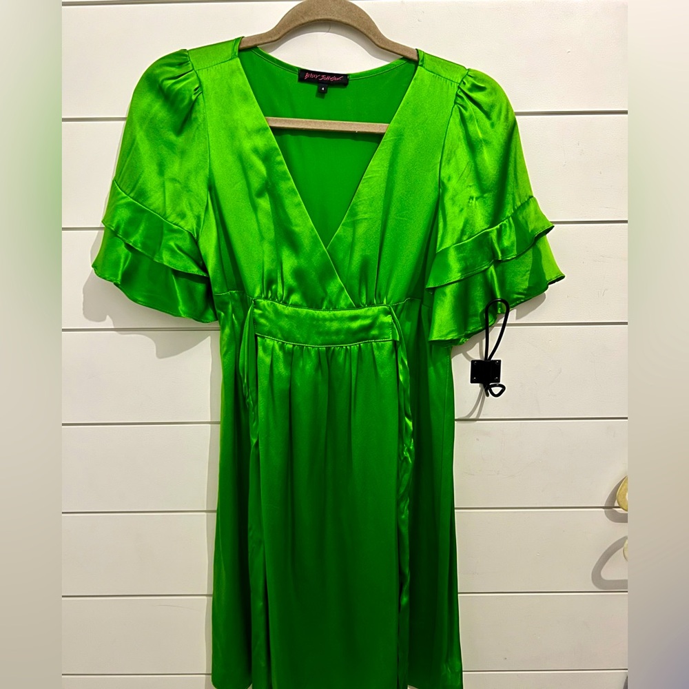 BETSEY JOHNSON• Silk Dress
